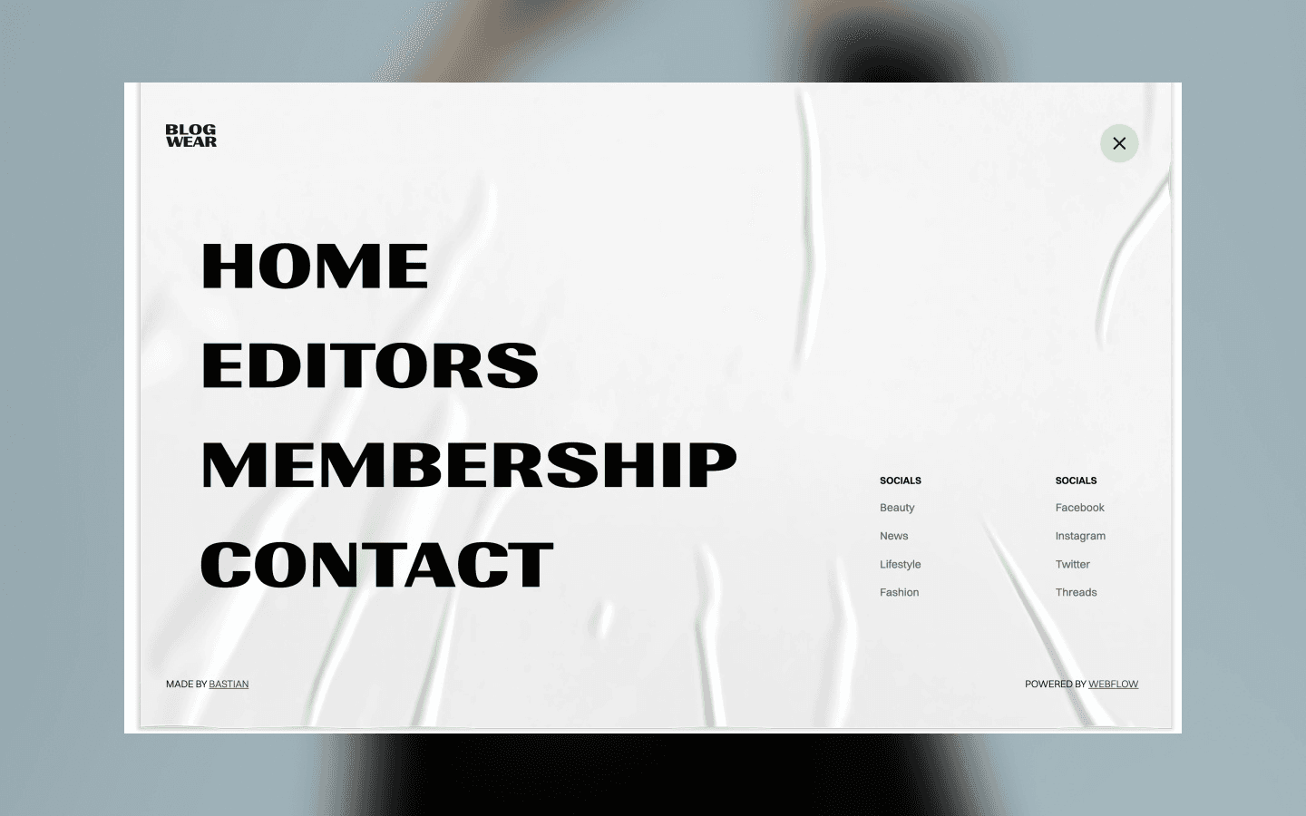 BlogWear - Blog Website Template gallery image 1